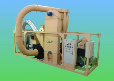 Мобильный брикетный завод 0.4 т/час с гидравлическим прессом UMP