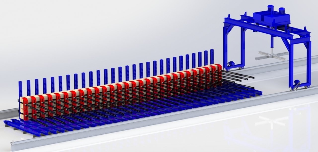 Линия производства клееных деревянных изделий