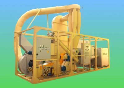 Мобильный брикетный завод 0.3 т/час с прессом Di PiU