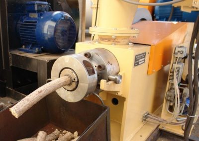 Мобильный брикетный завод 0.3 т/час с прессом Di PiU