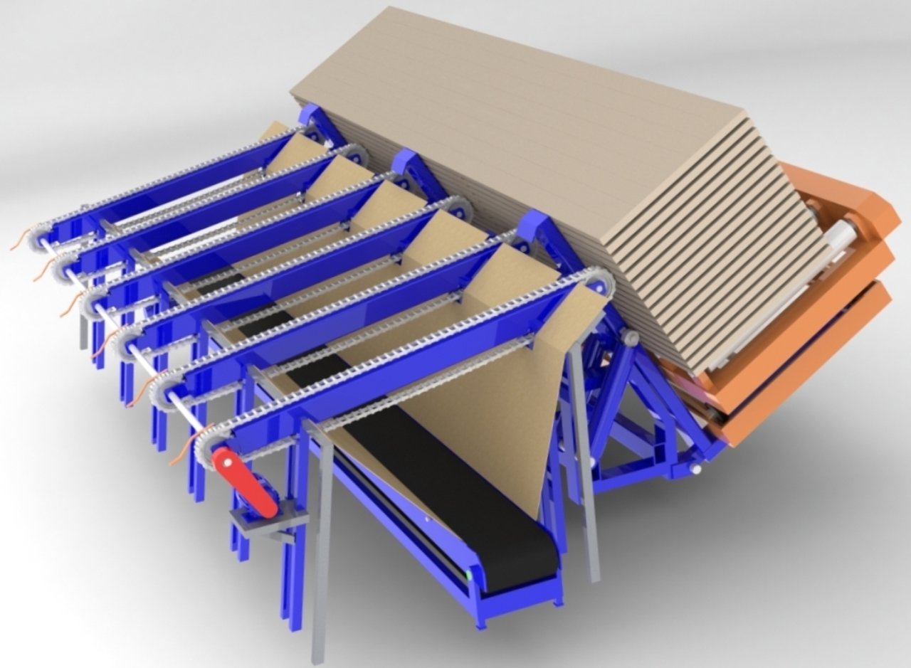 Линия производства клееных деревянных изделий