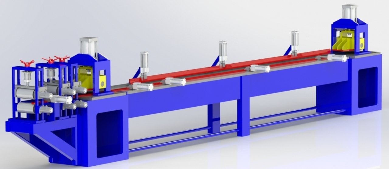 Линия производства клееных деревянных изделий