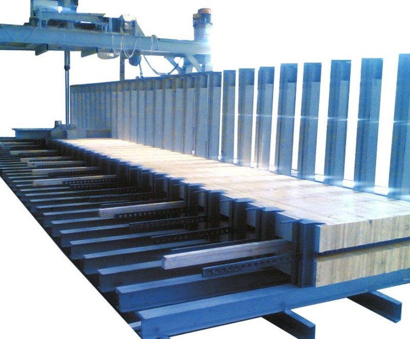 Линия производства клееных деревянных изделий