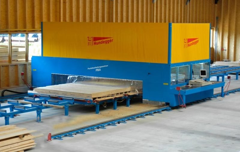 Линия изготовления стеновых деревянных панелей MHM